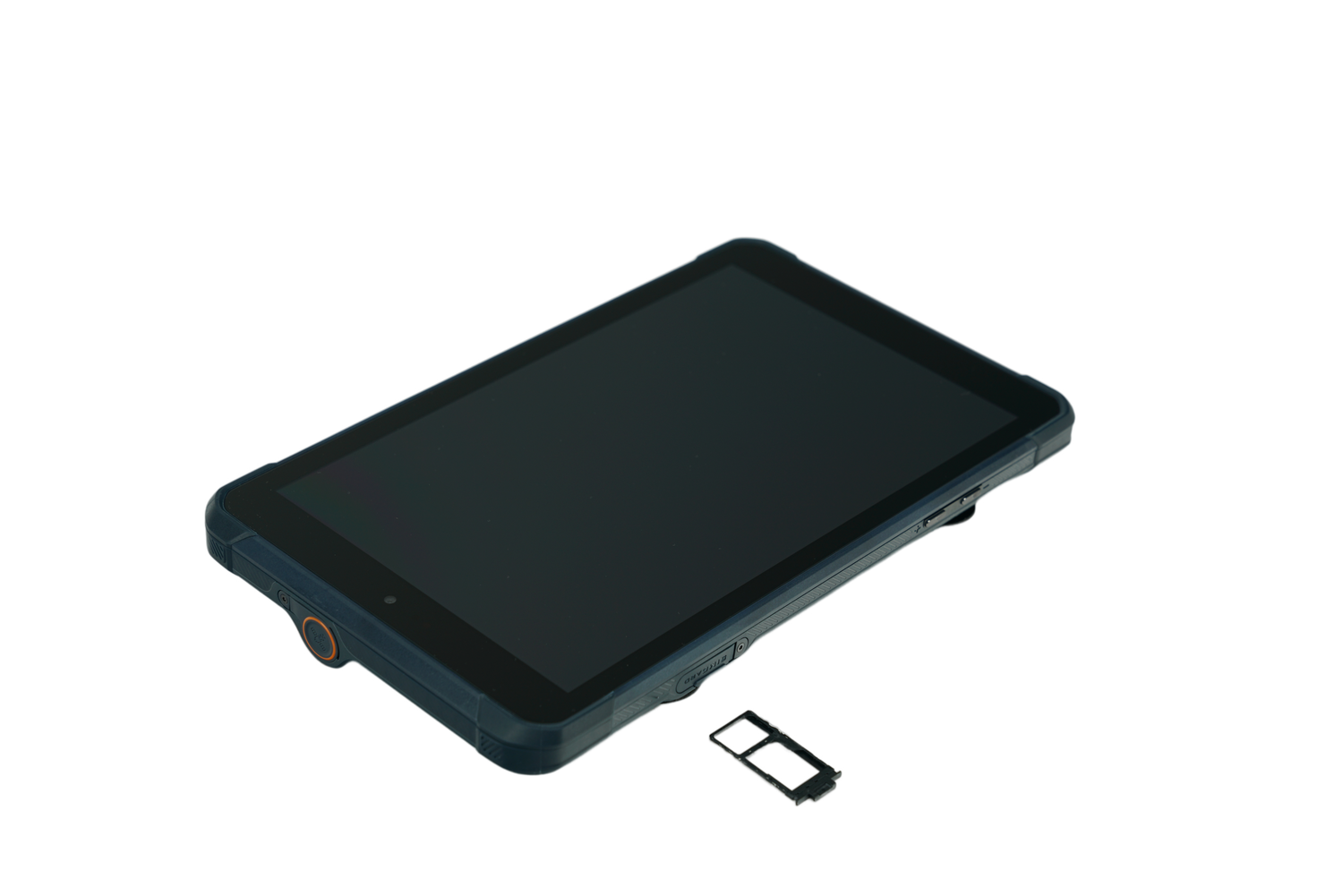 LT800 Android tablet top view with rugged housing