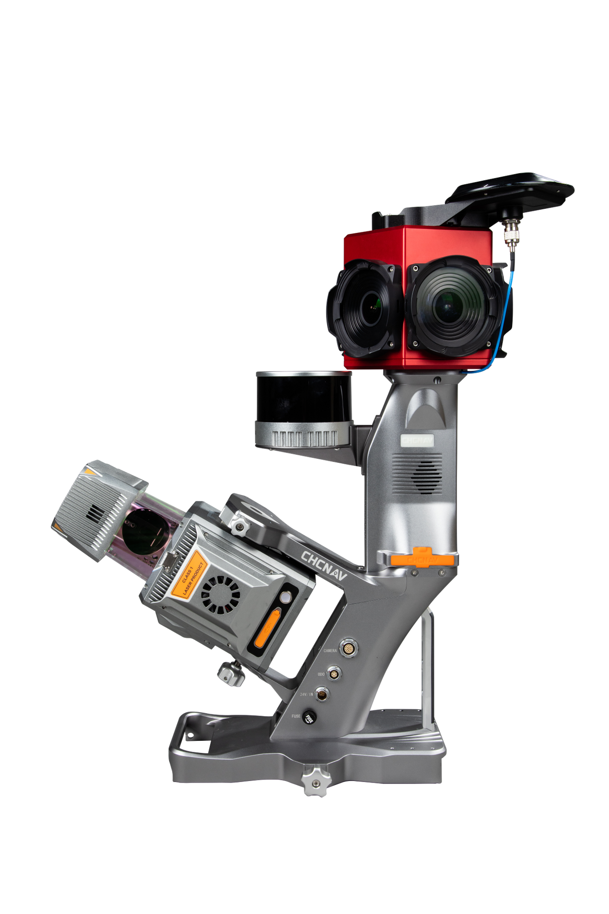 CHCNAV AU20 LiDAR system used with AP5 for mobile mapping