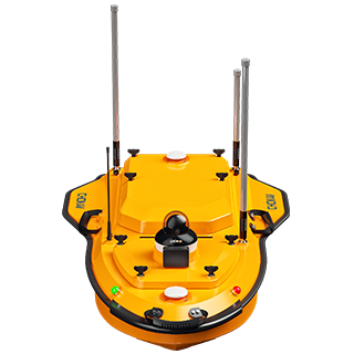 CHCNAV Apache 4 USV – top view of compact survey vessel