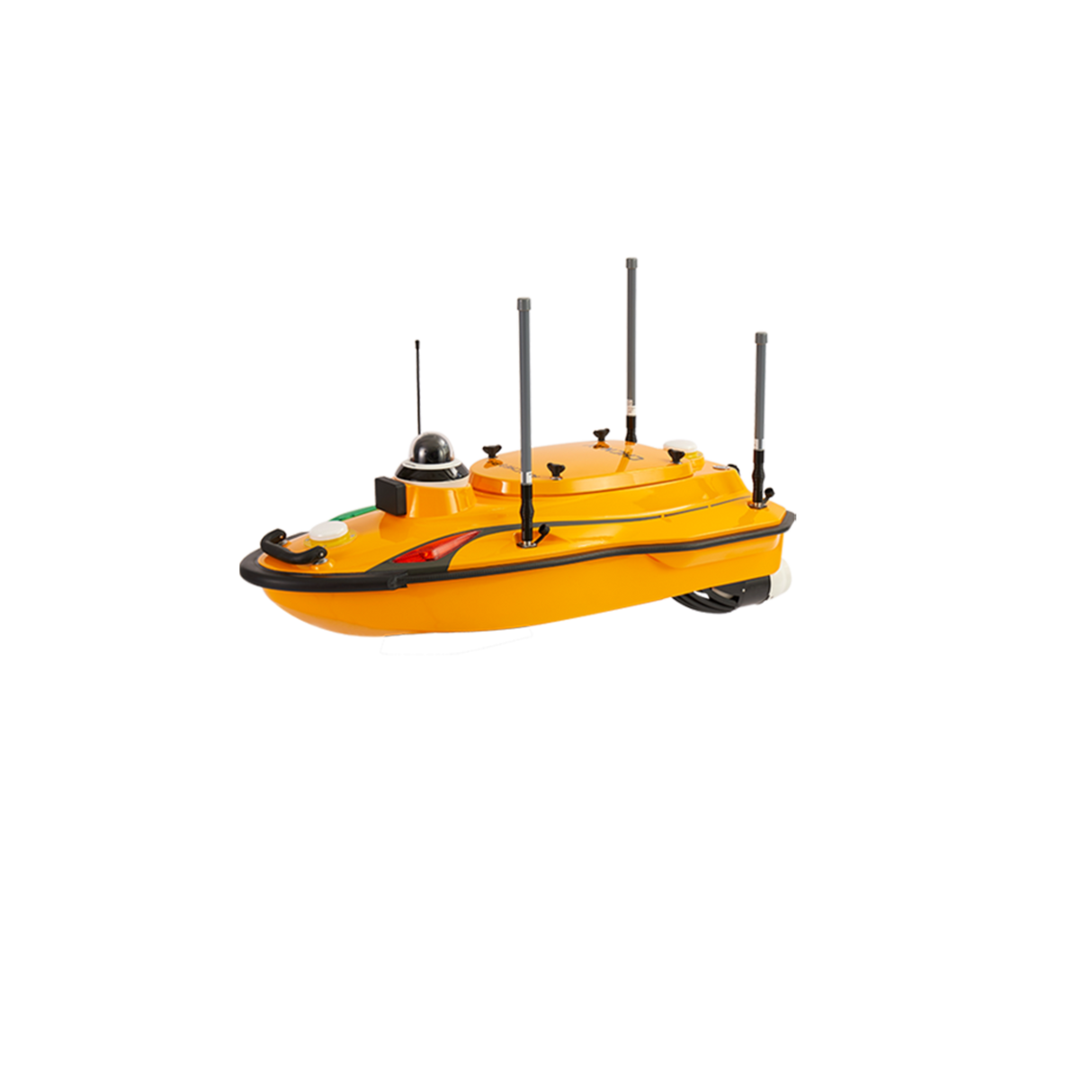 CHCNAV Apache 3 Pro unmanned surface vessel – product profile on white background