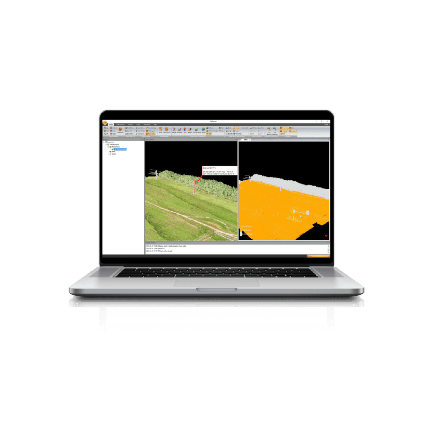 CHCNAV CoProcess software splash screen for LiDAR post-processing