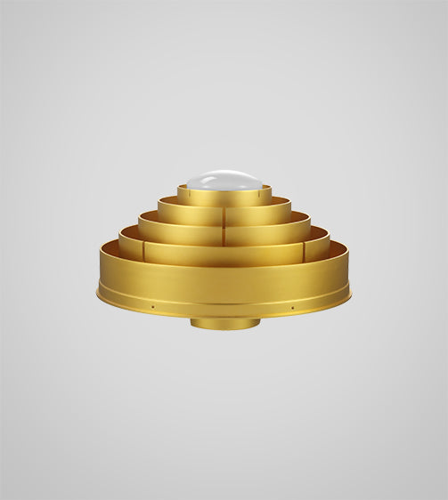 Top view of CHCNAV C220GR2 antenna with choke-ring design