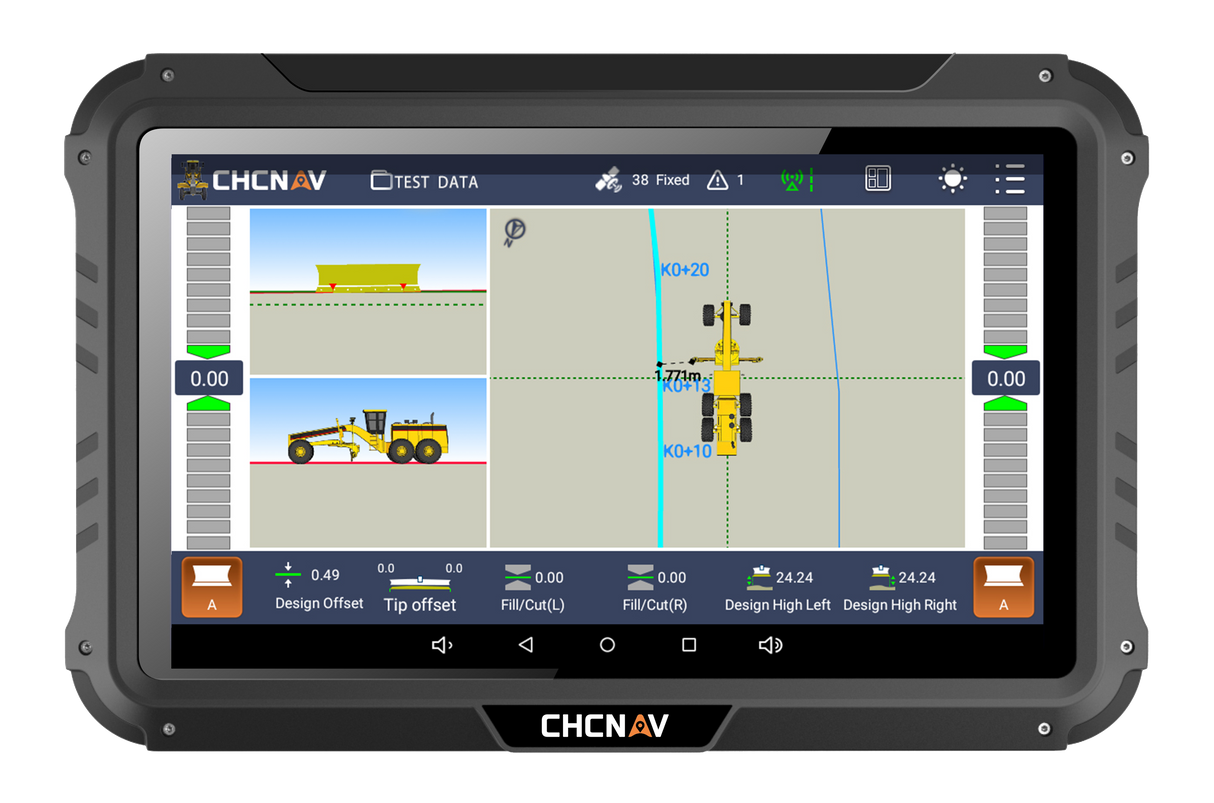 CB-H10 display tablet for CHCNAV TG63 grader system