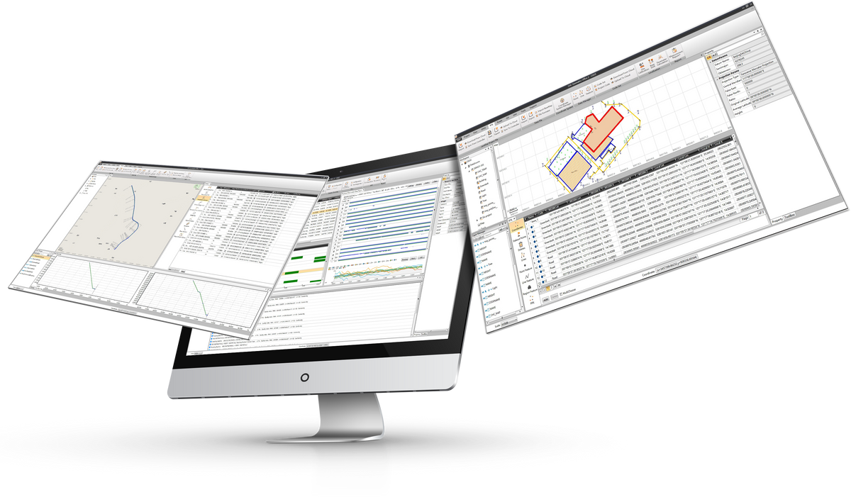 CHCNAV CGO2 main dashboard interface with HCE600 data