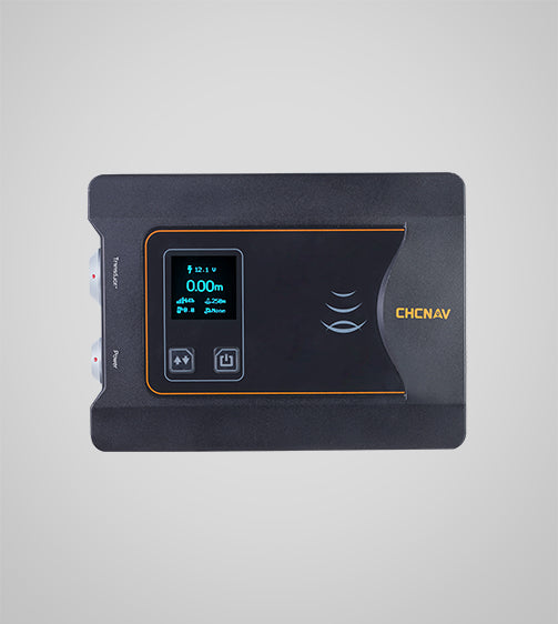 CHCNAV D270 Single-Beam Echosounder – front view of compact hydro survey unit