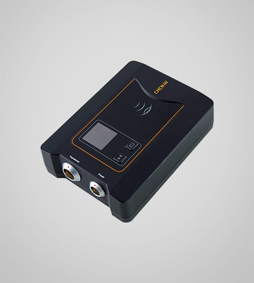 Top view of CHCNAV D270 echosounder designed for accurate depth measurements