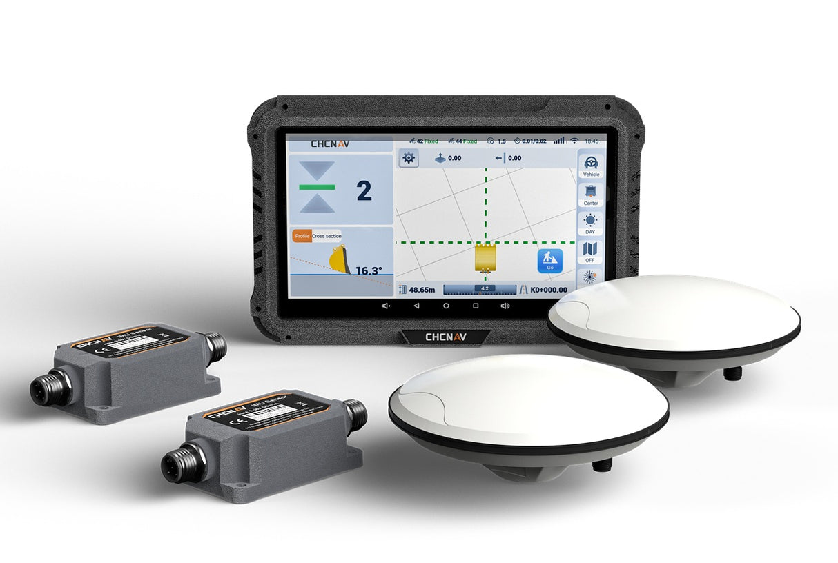 CHCNAV EasyNAV EMG100 3D excavator guidance controller with screen