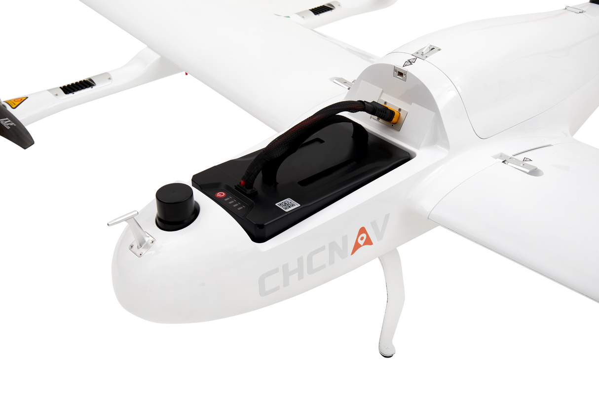 CHCNAV P330 Pro with installed battery unit