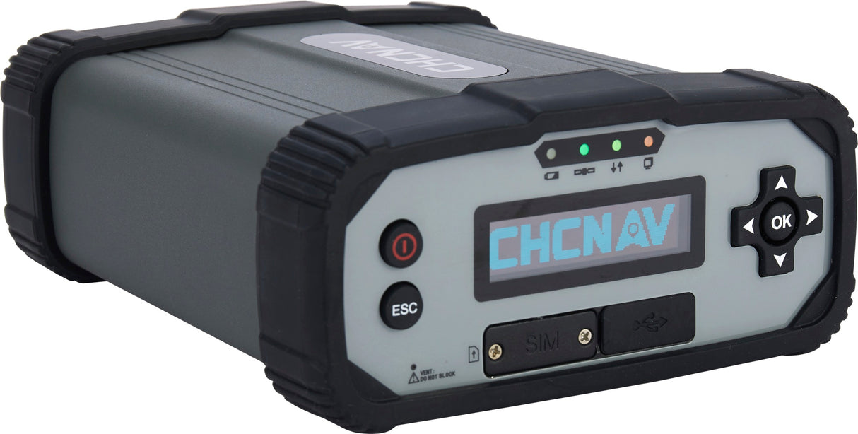 CHCNAV P5E front view showing antenna and housing design