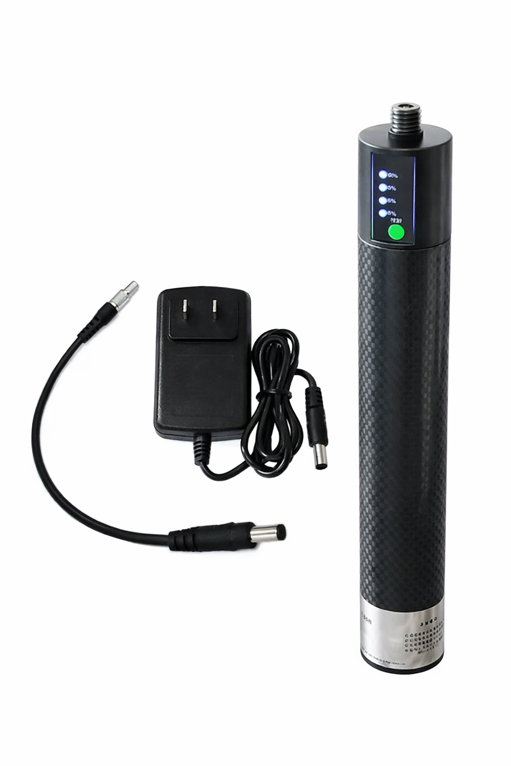 GNSS Battery Extension Pole – 10Ah Carbon Fiber