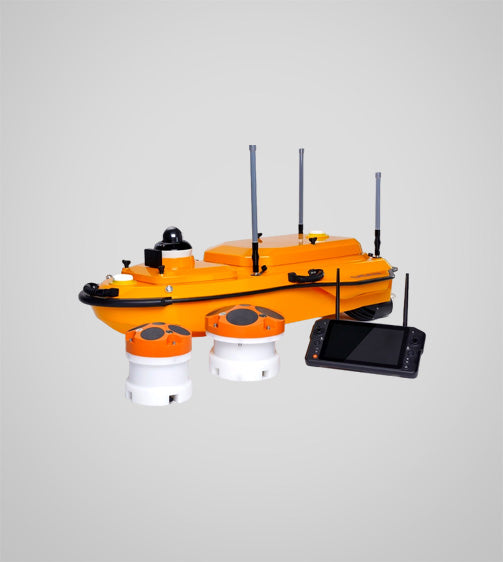 RS600 ADCP deployed in field for water profiling