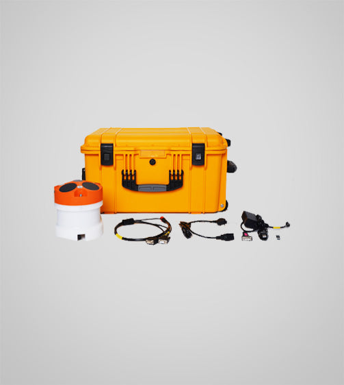 RS600 ADCP unit with visible transducer arrangement