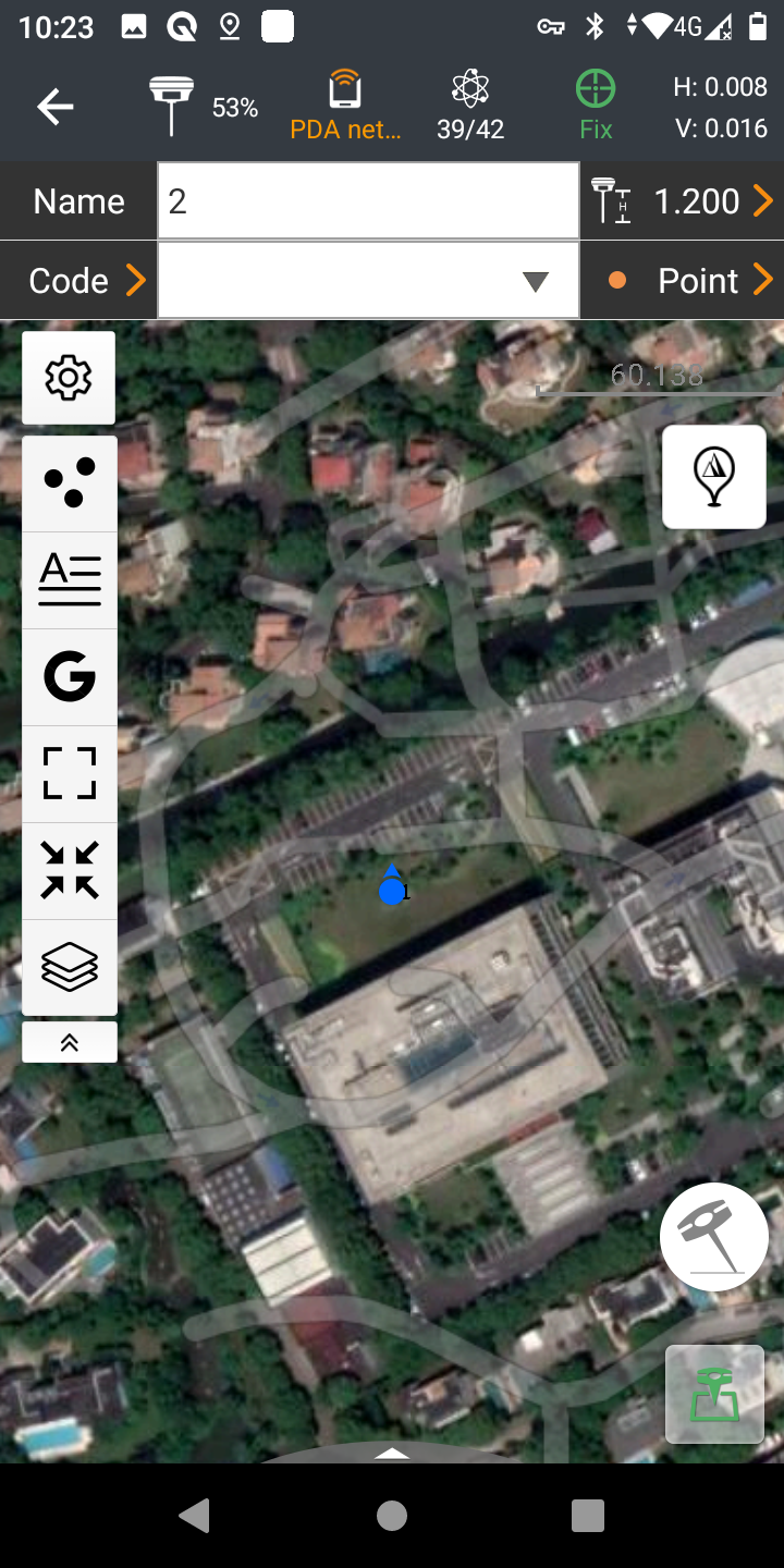 LandStar data collection and feature logging