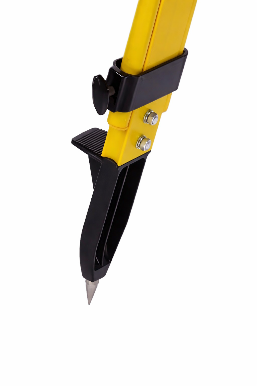 Heavy-Duty Fiberglass Survey Tripod – Dual Clamp