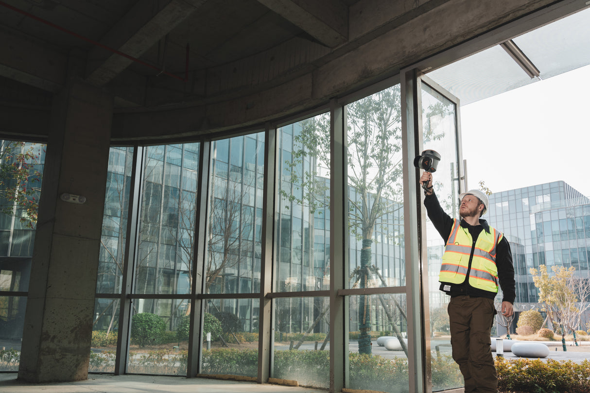 RS10 scanning inside a tunnel for underground mapping