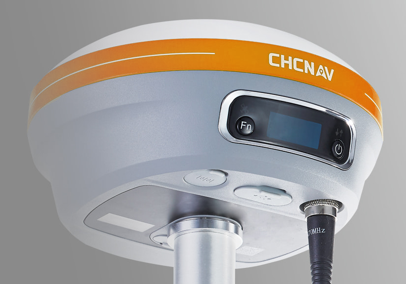 CHCNAV i83 Pro with tripod setup for GNSS surveying in the field