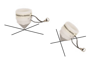 Front view of the Precision Prism 17.5 with mount bracket