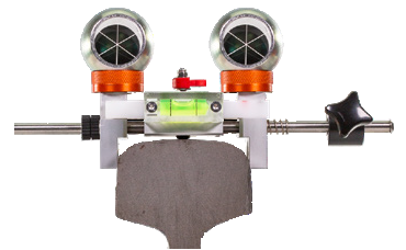 Adjustable rail tool with total station setup