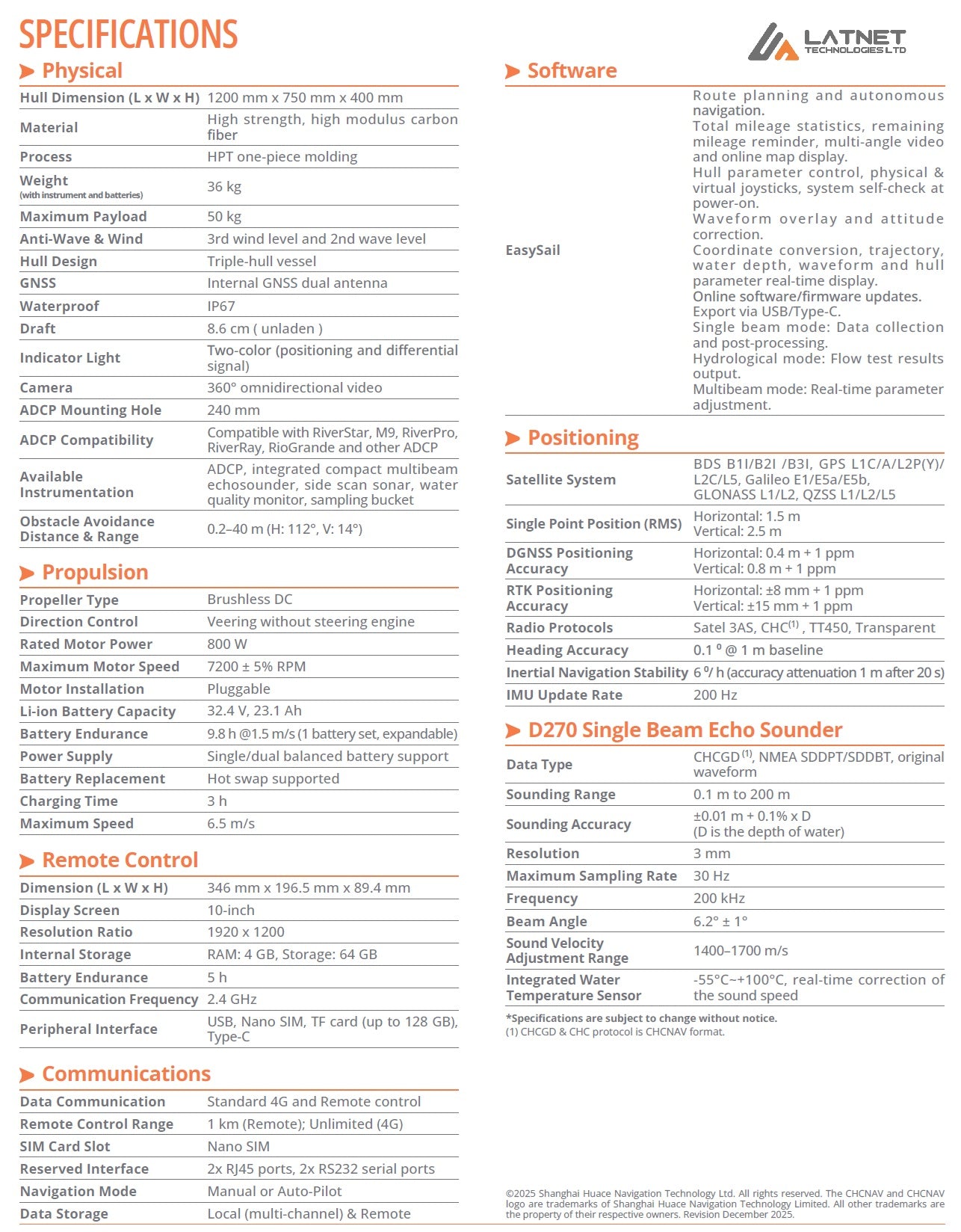 Apache 4 Pro specifications sheet
