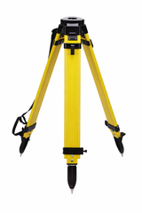 Heavy-Duty Fiberglass Survey Tripod – Dual Clamp
