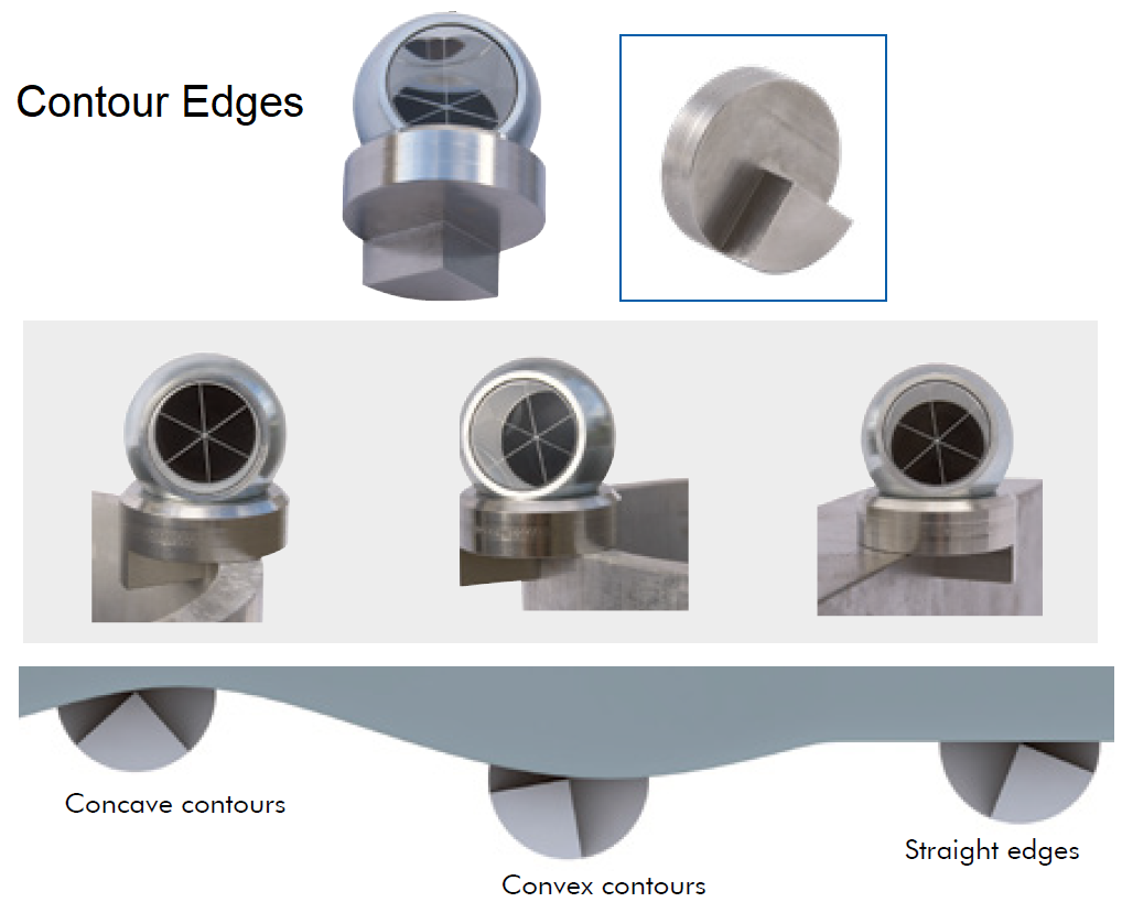 Base for Measurement of Corners, Edges & Contours